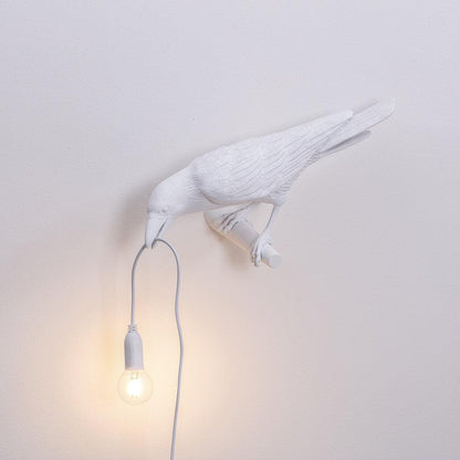 Elegant Bird Wall Light - Energy-Efficient LED, Adjustable Brightness