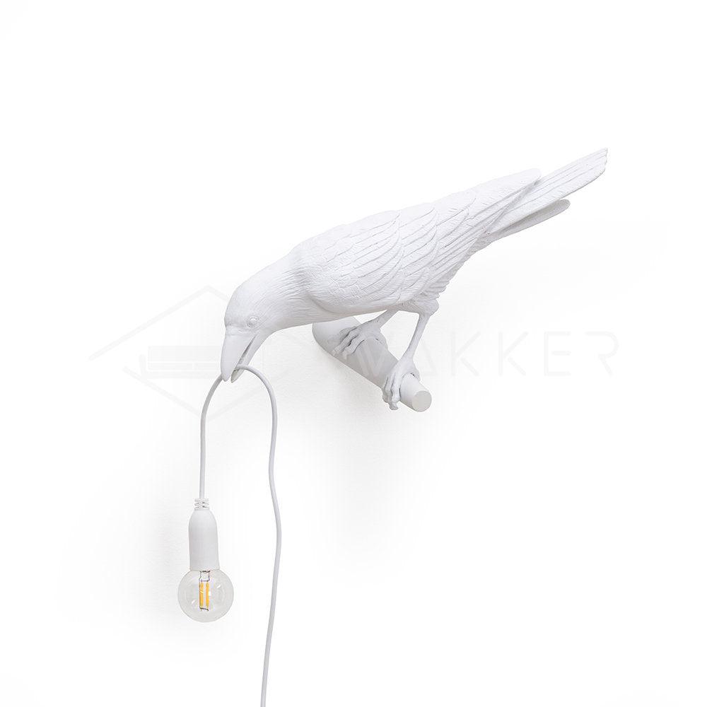 Elegant Bird Wall Light - Energy-Efficient LED, Adjustable Brightness
