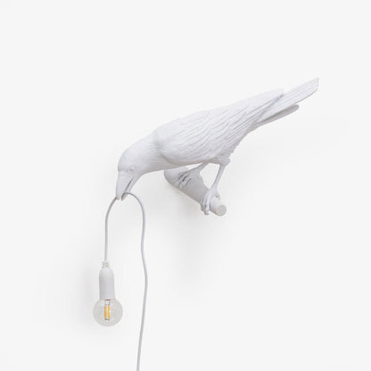 Elegant Bird Wall Light - Energy-Efficient LED, Adjustable Brightness