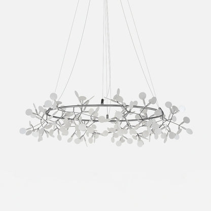 Black Big O Firefly LED Chandelier - Dimmable, Energy Efficient Lighti