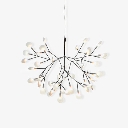 Black Firefly LED Chandelier - Modern Design, Adjustable Brightness