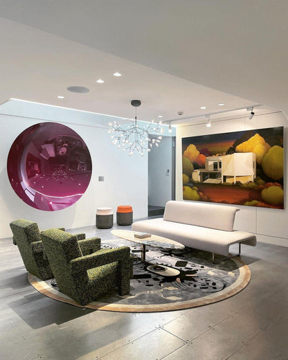 Black Firefly LED Chandelier - Modern Design, Adjustable Brightness