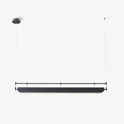 Black Roof LED Chandelier - Adjustable Brightness, Energy Efficient De