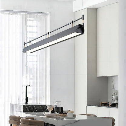 Black Roof LED Chandelier - Adjustable Brightness, Energy Efficient De