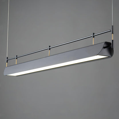 Black Roof LED Chandelier - Adjustable Brightness, Energy Efficient De