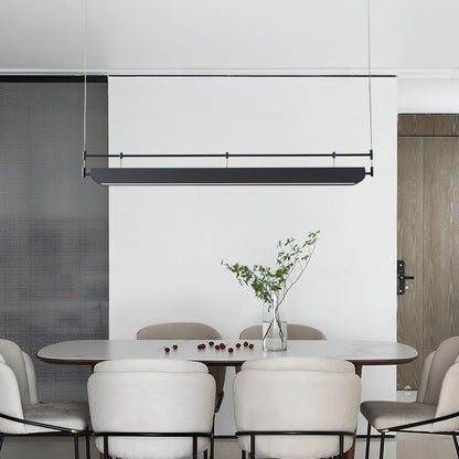Black Roof LED Chandelier - Adjustable Brightness, Energy Efficient De