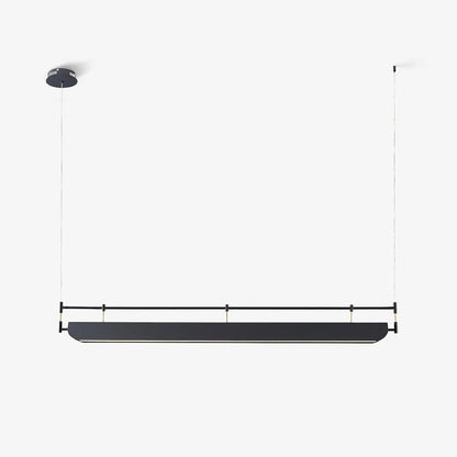 Black Roof LED Chandelier - Adjustable Brightness, Energy Efficient De