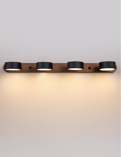 Black Travertine Duo Wall Light - Adjustable Brightness, Elegant Desig