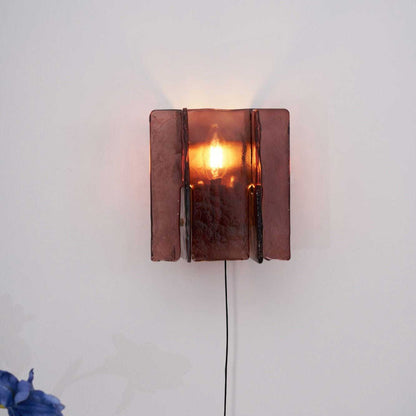 Blason Plug-in Wall Light with Adjustable Brightness and Modern Design