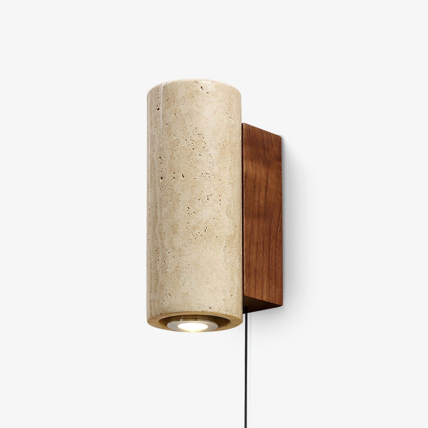 Professional Blend Plug-in Wall Sconce with Adjustable Brightness & Mo