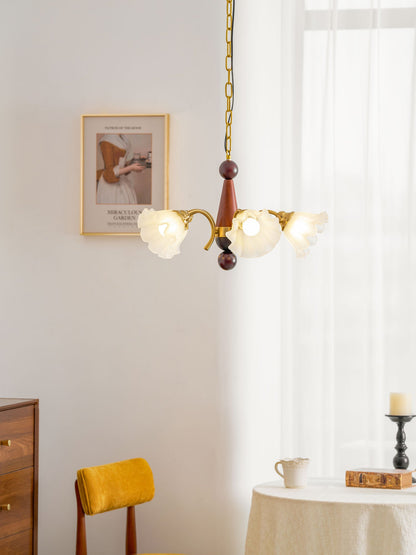 Bloomcrest 5-Light Chandelier with Adjustable Height & Elegant Design