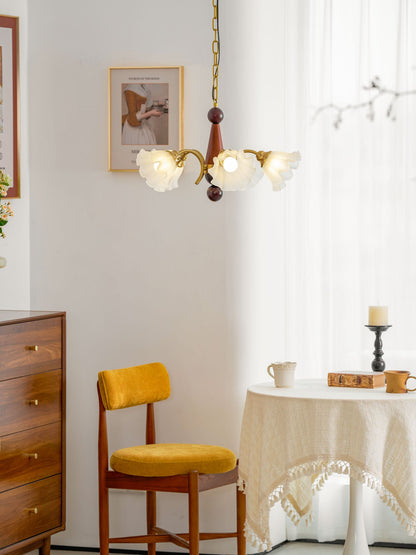 Bloomcrest 5-Light Chandelier with Adjustable Height & Elegant Design