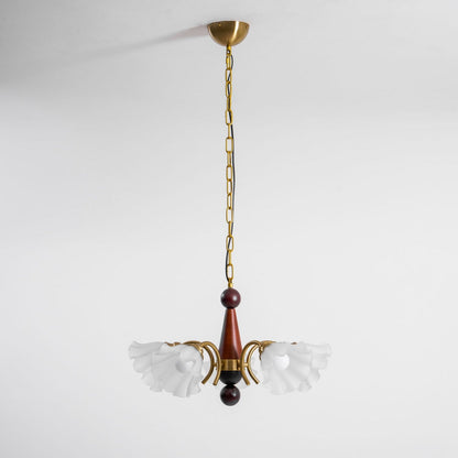 Bloomcrest 5-Light Chandelier with Adjustable Height & Elegant Design