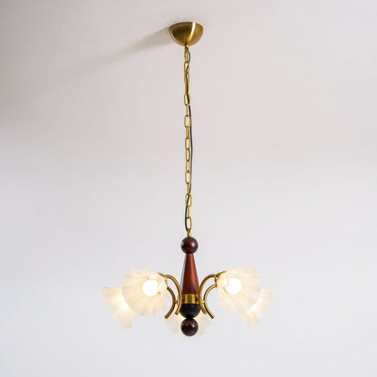 Bloomcrest 5-Light Chandelier with Adjustable Height & Elegant Design