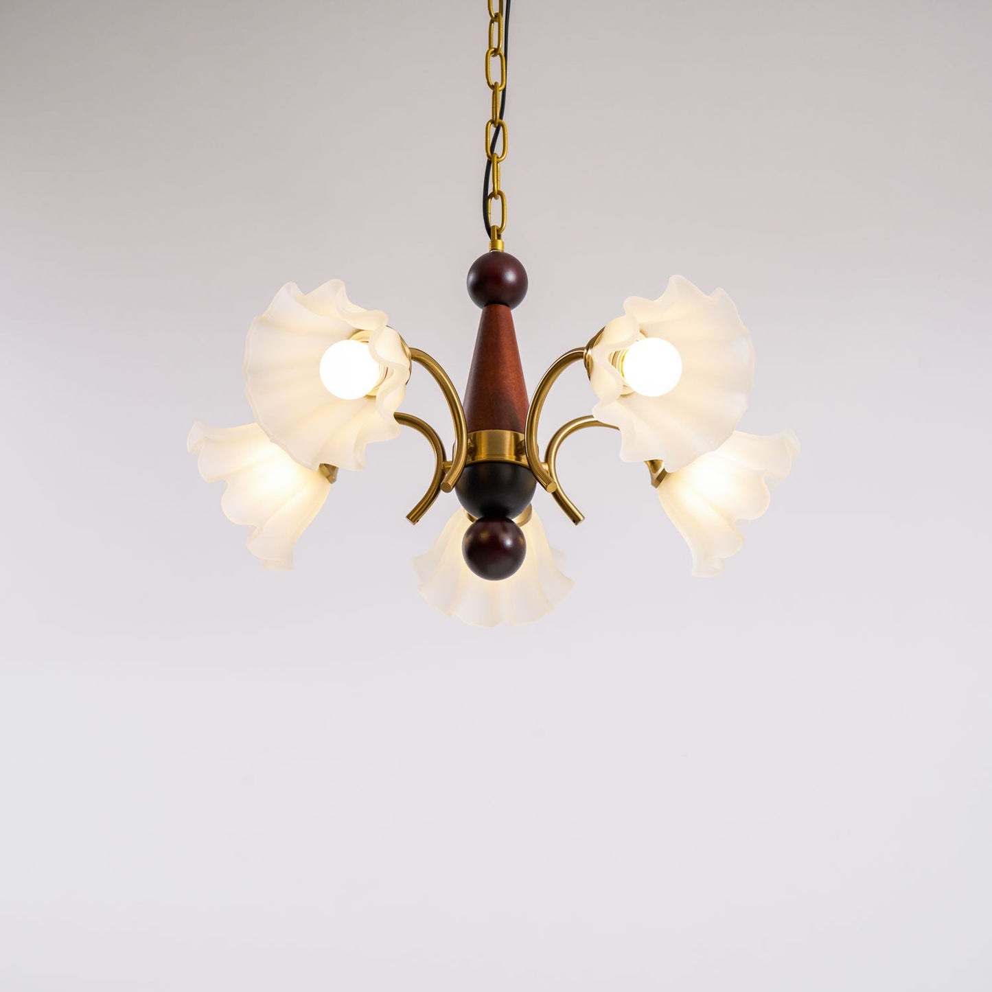 Bloomcrest 5-Light Chandelier with Adjustable Height & Elegant Design