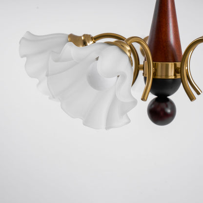 Bloomcrest 5-Light Chandelier with Adjustable Height & Elegant Design