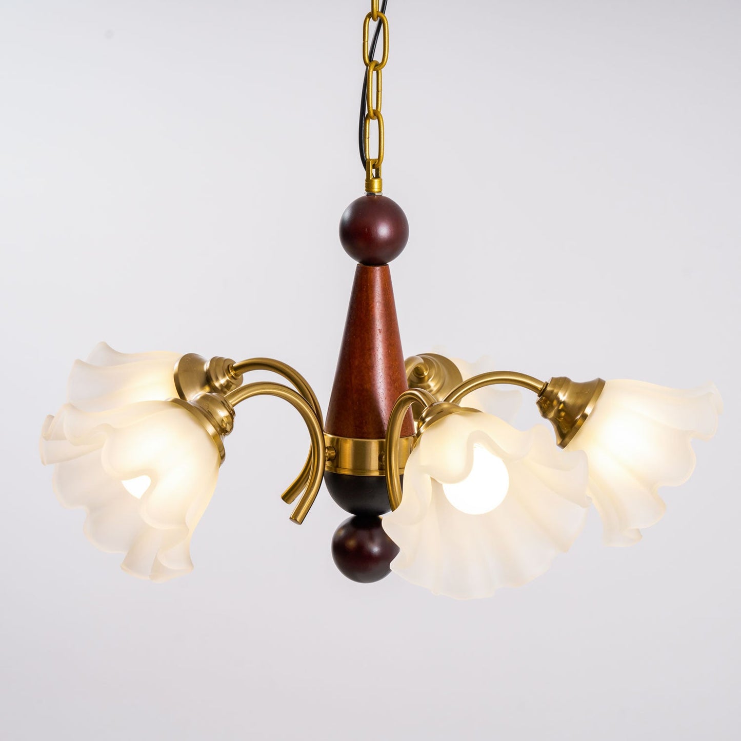 Bloomcrest 5-Light Chandelier with Adjustable Height & Elegant Design