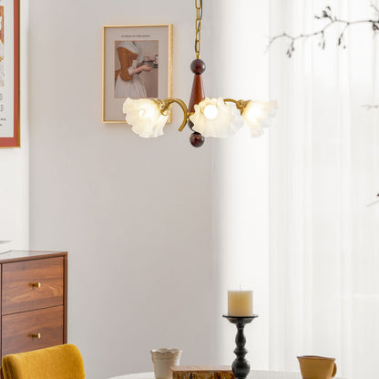 Bloomcrest 5-Light Chandelier with Adjustable Height & Elegant Design