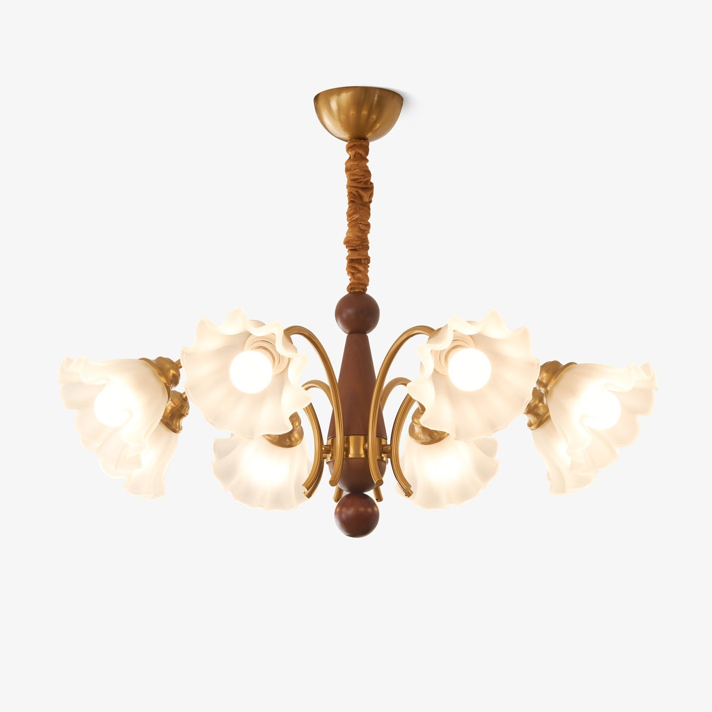 Bloomcrest 5-Light Chandelier with Adjustable Height & Elegant Design