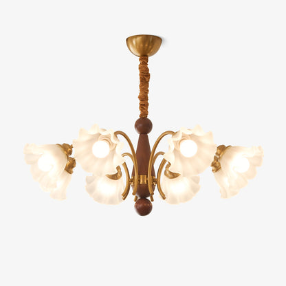 Bloomcrest 5-Light Chandelier with Adjustable Height & Elegant Design