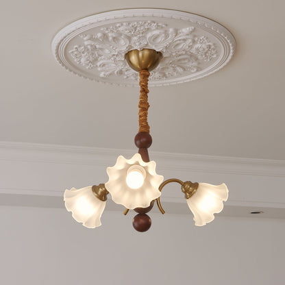 Bloomcrest 5-Light Chandelier with Adjustable Height & Elegant Design