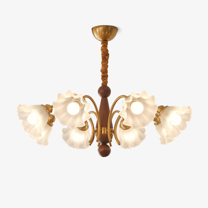 Bloomcrest 5-Light Chandelier with Adjustable Height & Elegant Design