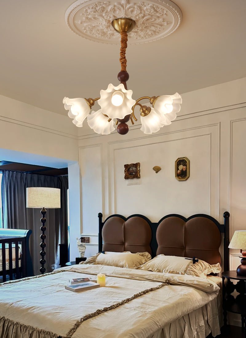 Bloomcrest 5-Light Chandelier with Adjustable Height & Elegant Design