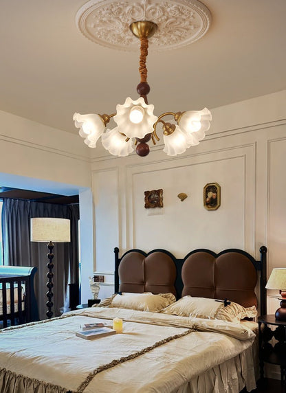 Bloomcrest 5-Light Chandelier with Adjustable Height & Elegant Design