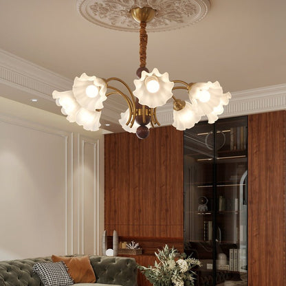 Bloomcrest 5-Light Chandelier with Adjustable Height & Elegant Design