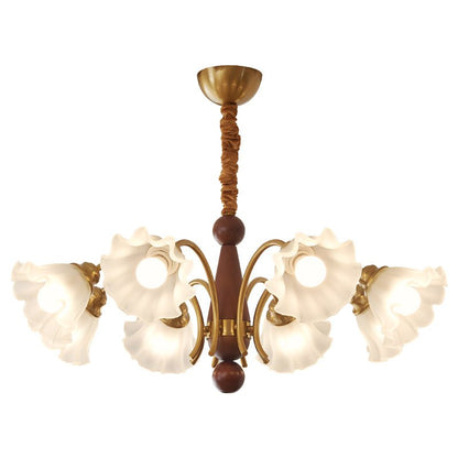 Bloomcrest 5-Light Chandelier with Adjustable Height & Elegant Design
