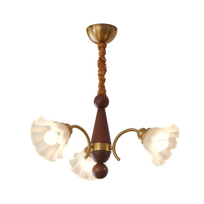 Bloomcrest 5-Light Chandelier with Adjustable Height & Elegant Design