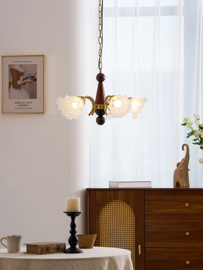 Bloomcrest 5-Light Chandelier with Adjustable Height & Elegant Design