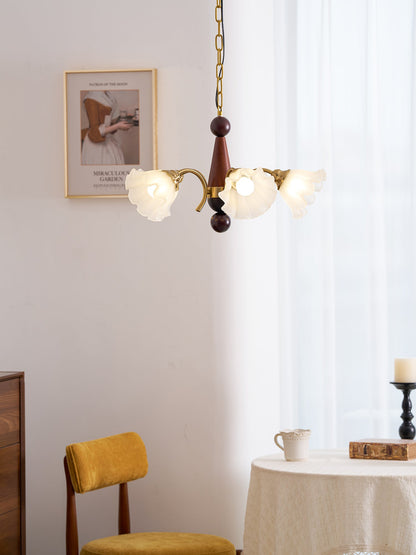 Bloomcrest 5-Light Chandelier with Adjustable Height & Elegant Design