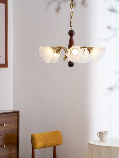 Bloomcrest 5-Light Chandelier with Adjustable Height & Elegant Design
