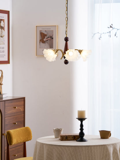 Bloomcrest 5-Light Chandelier with Adjustable Height & Elegant Design