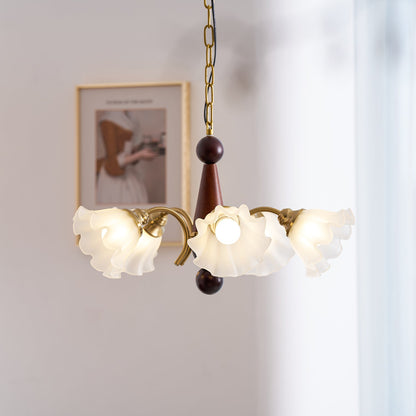 Bloomcrest 5-Light Chandelier with Adjustable Height & Elegant Design