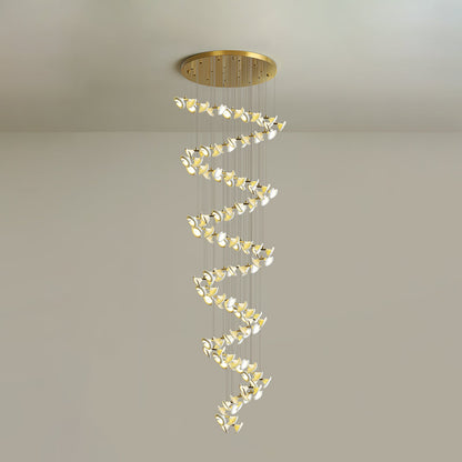 Blossom Double Horn Chandelier - Elegant Design with Adjustable Height
