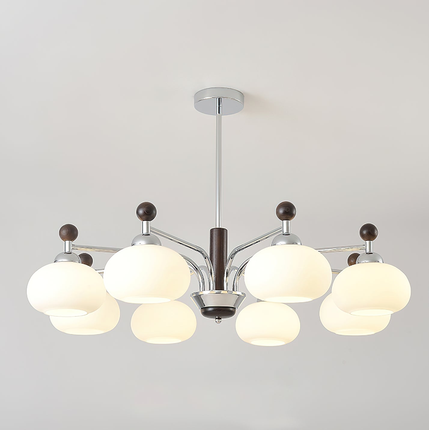 Elegant Bogart Chandelier - Modern Design with Adjustable Height & LED