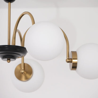 Yisu Modern Chandelier with Adjustable Height and Energy-Efficient LED