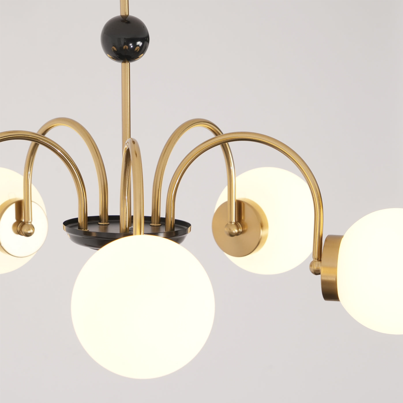 Yisu Modern Chandelier with Adjustable Height and Energy-Efficient LED