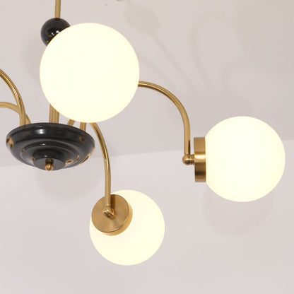 Yisu Modern Chandelier with Adjustable Height and Energy-Efficient LED