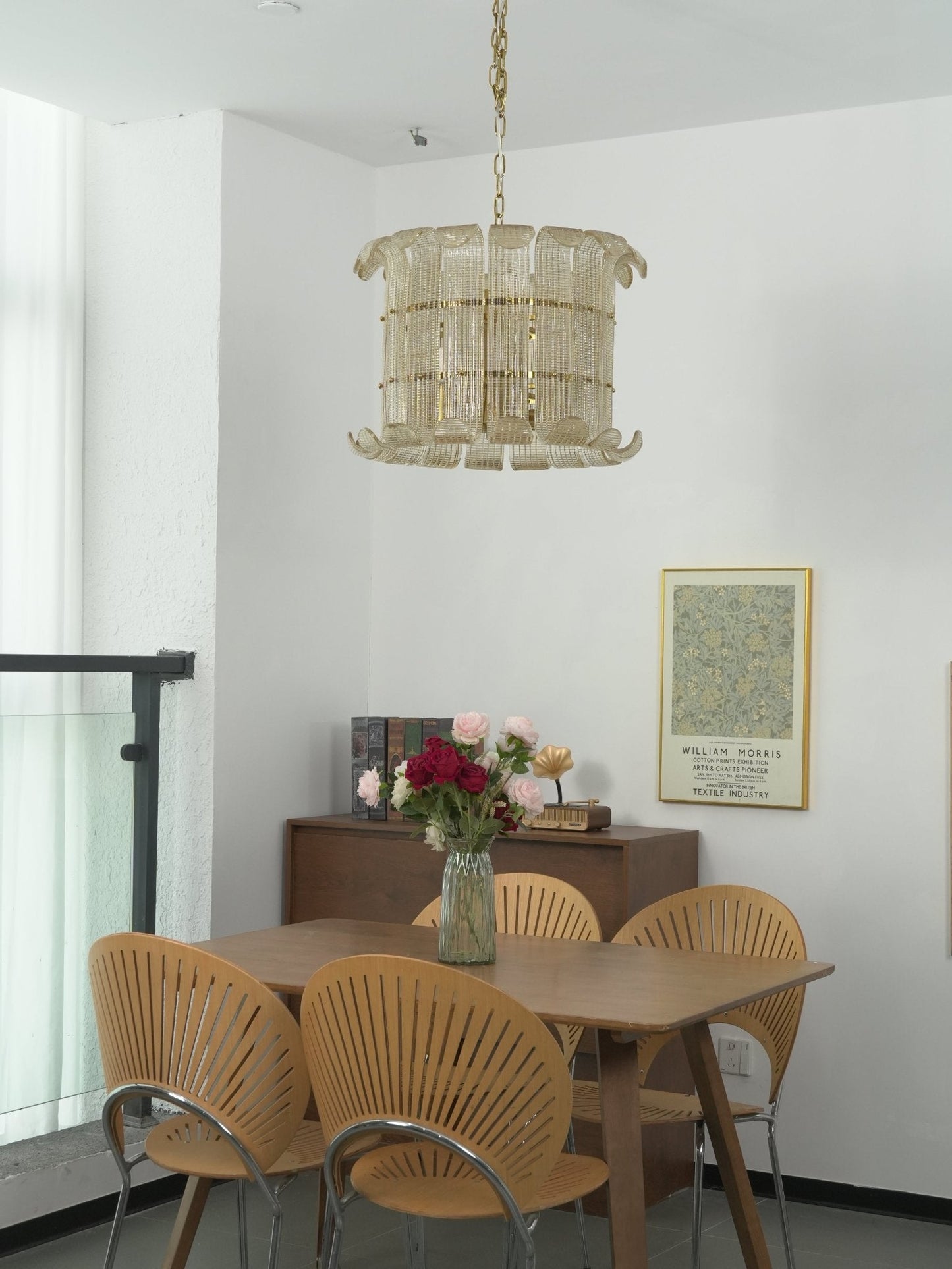 Elegant Brasher Chandelier with Adjustable Brightness & Energy-Efficie