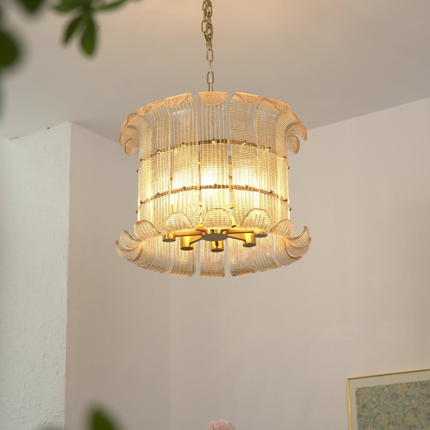 Elegant Brasher Chandelier with Adjustable Brightness & Energy-Efficie