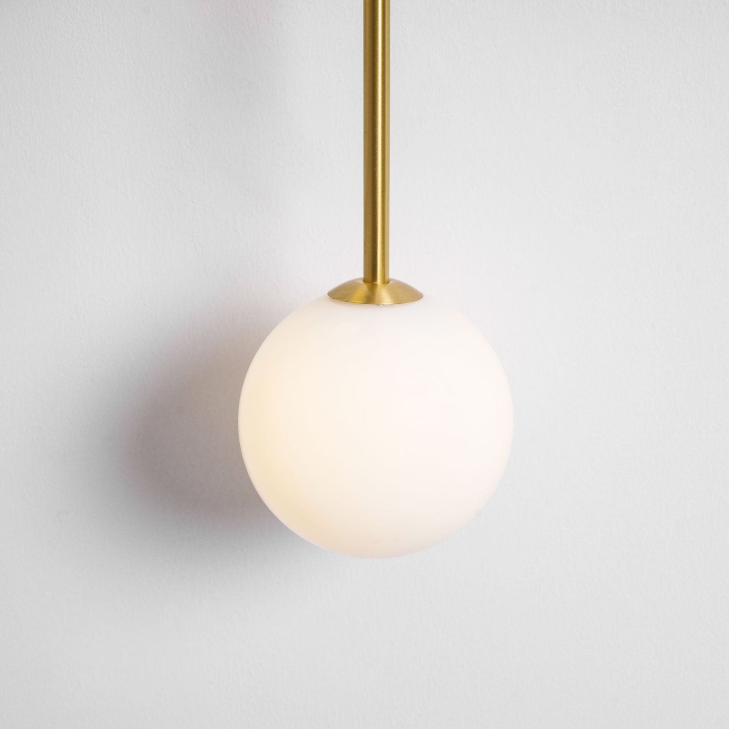 Brass Arc Wall Light - Adjustable Arm & Energy-Efficient LED Design