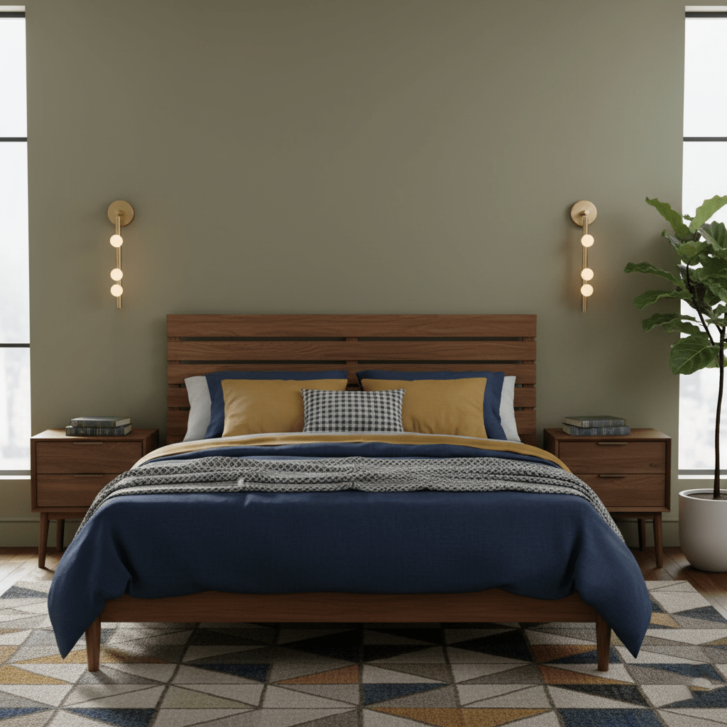 Brass Glass Tube Wall Lamp - Elegant Design with Adjustable Lighting