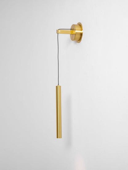 Brass Line Wall Light - Adjustable Angle & Energy-Efficient LED