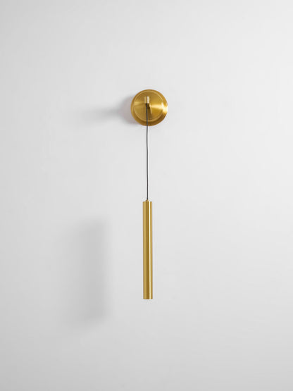 Brass Line Wall Light - Adjustable Angle & Energy-Efficient LED