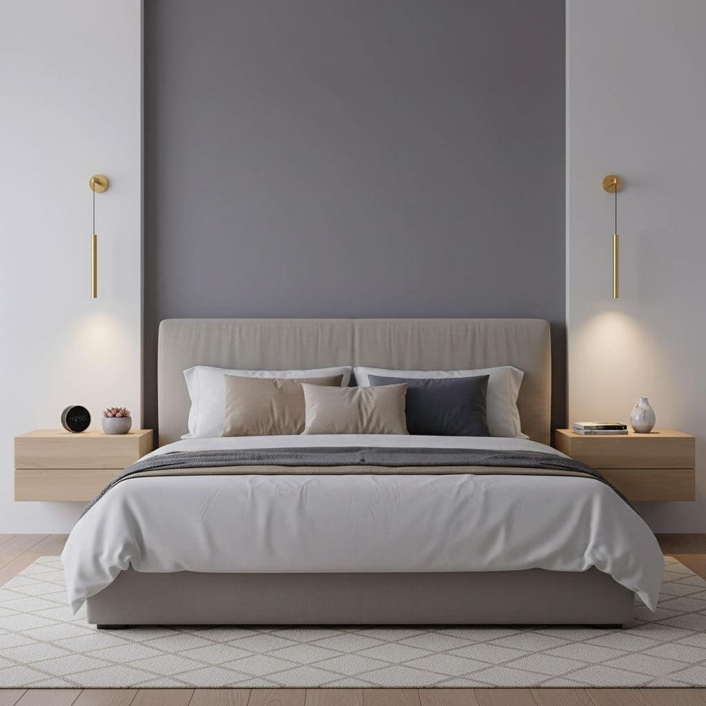 Brass Line Wall Light - Adjustable Angle & Energy-Efficient LED