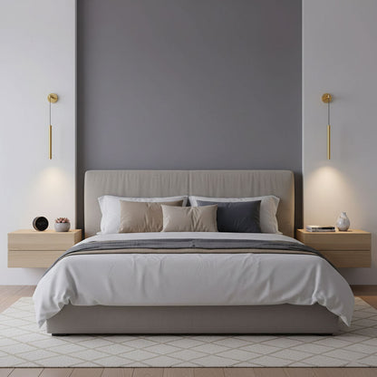 Brass Line Wall Light - Adjustable Angle & Energy-Efficient LED