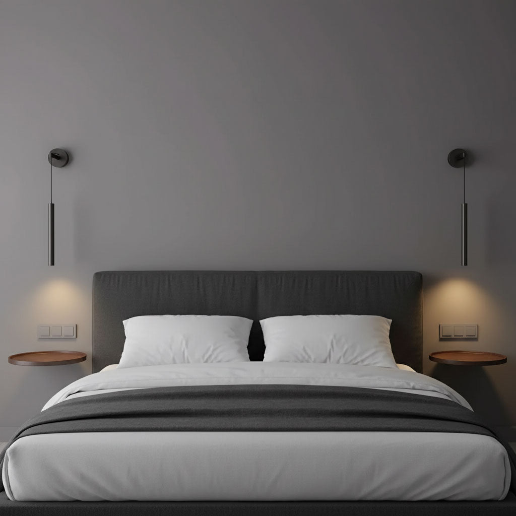 Brass Line Wall Light - Adjustable Angle & Energy-Efficient LED